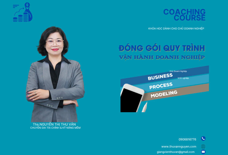 Đóng Gói Quy Trình Vận Hành Doanh Nghiệp – Khóa Coaching Dành Cho Chủ Doanh